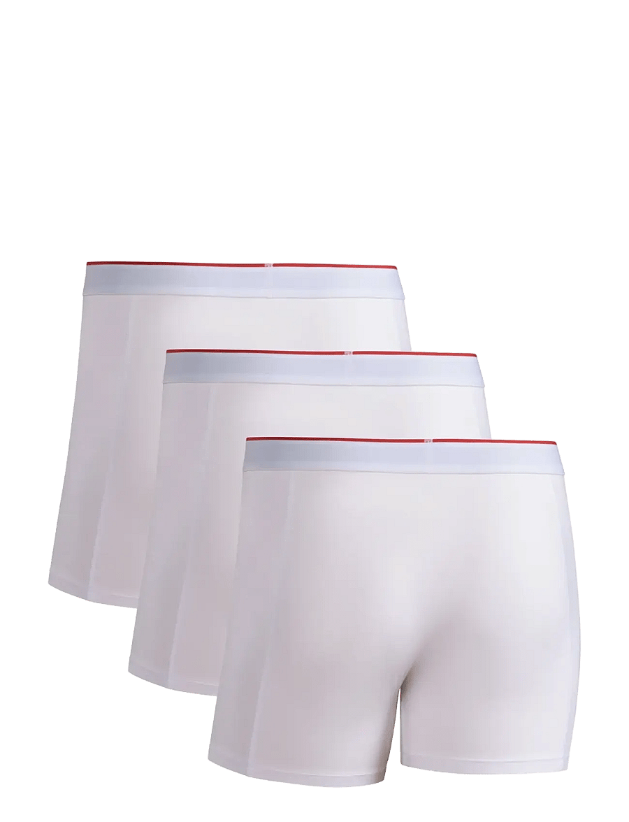 Danish Endurance - Bamboo Trunks (Men) 3-pack - bokserid - white - 1