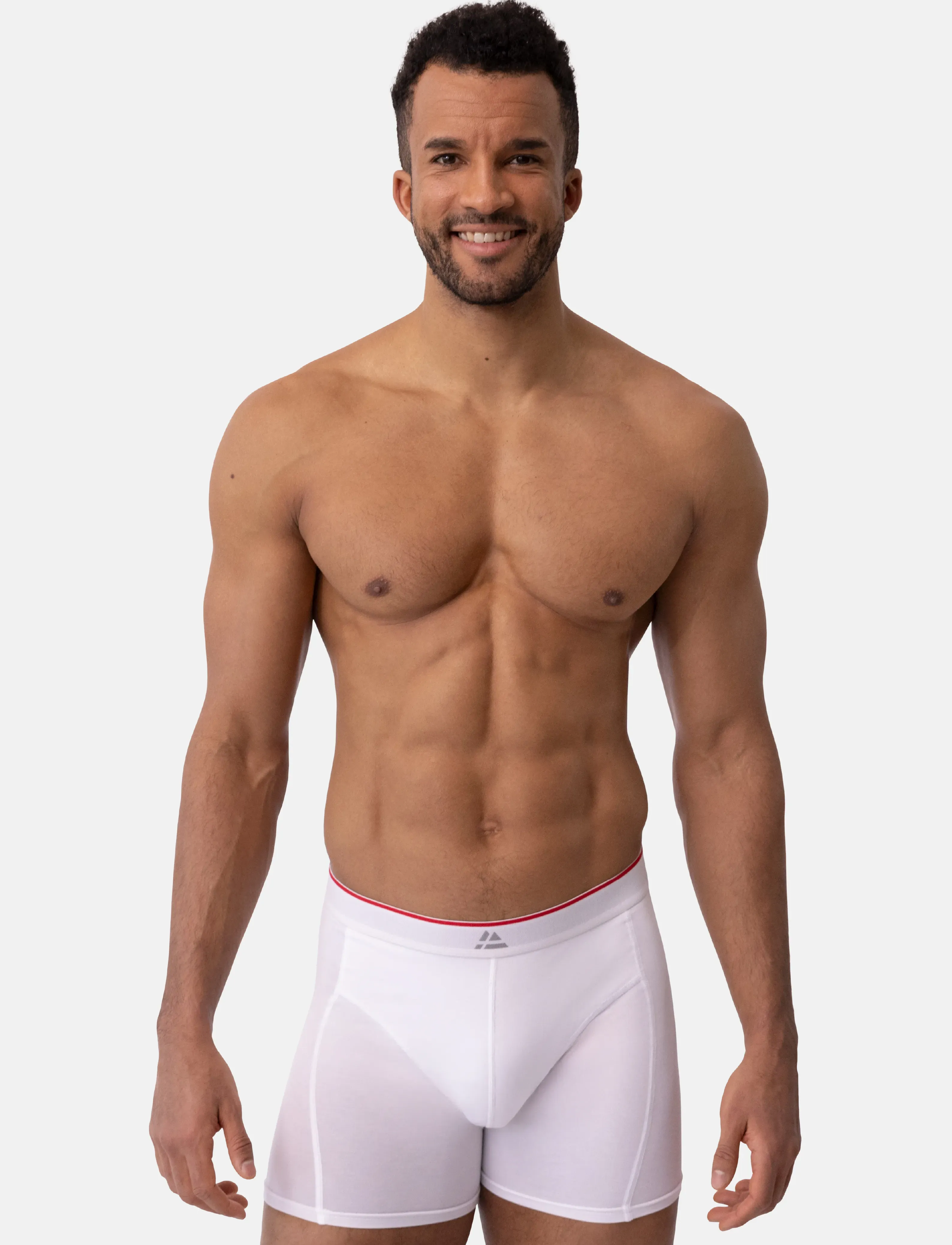 Danish Endurance - Bamboo Trunks (Men) 3-pack - boxershorts - white - 2