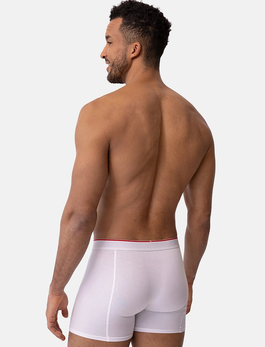 Danish Endurance - Bamboo Trunks (Men) 3-pack - bokserid - white - 3