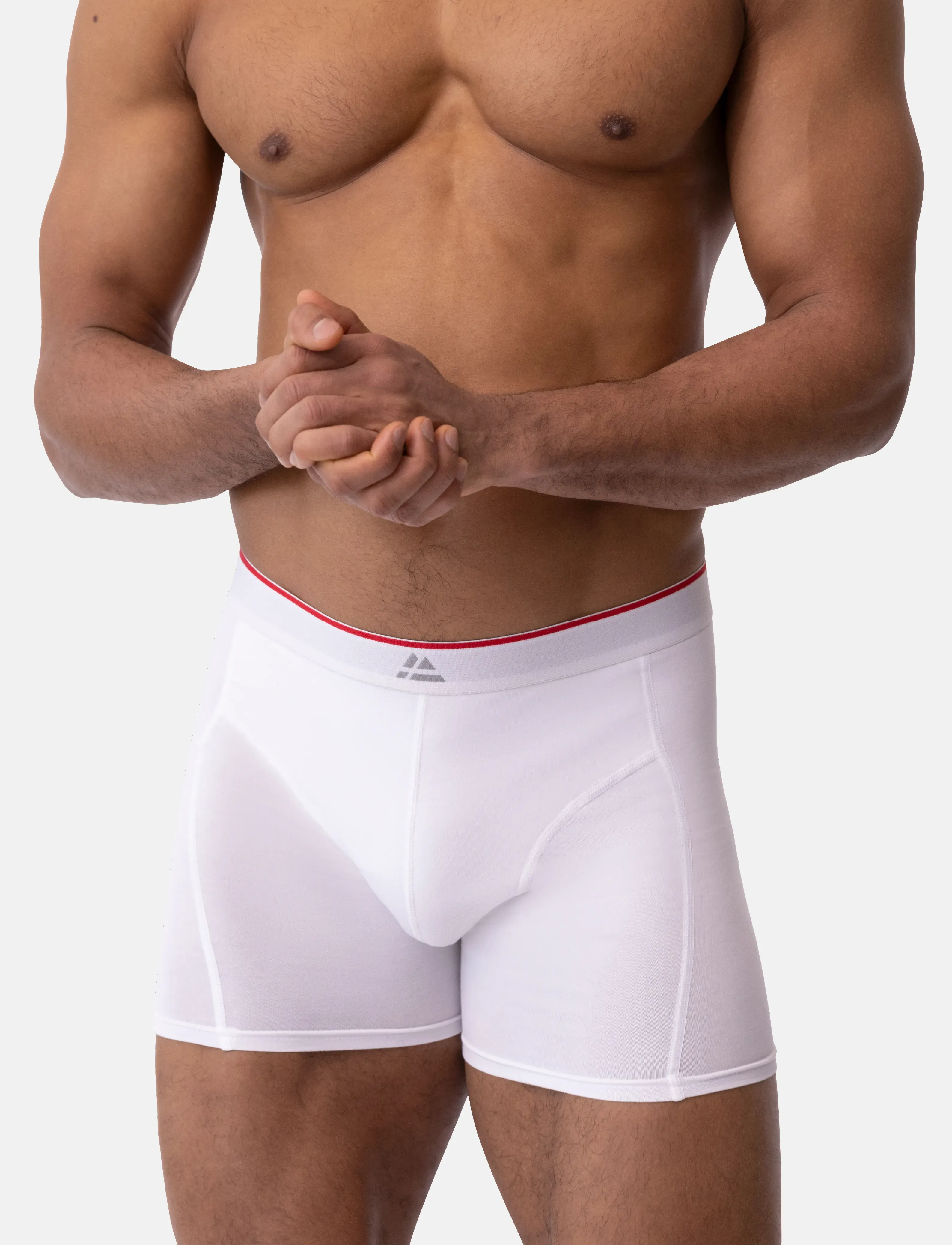 Danish Endurance - Bamboo Trunks (Men) 3-pack - boxershorts - white - 4