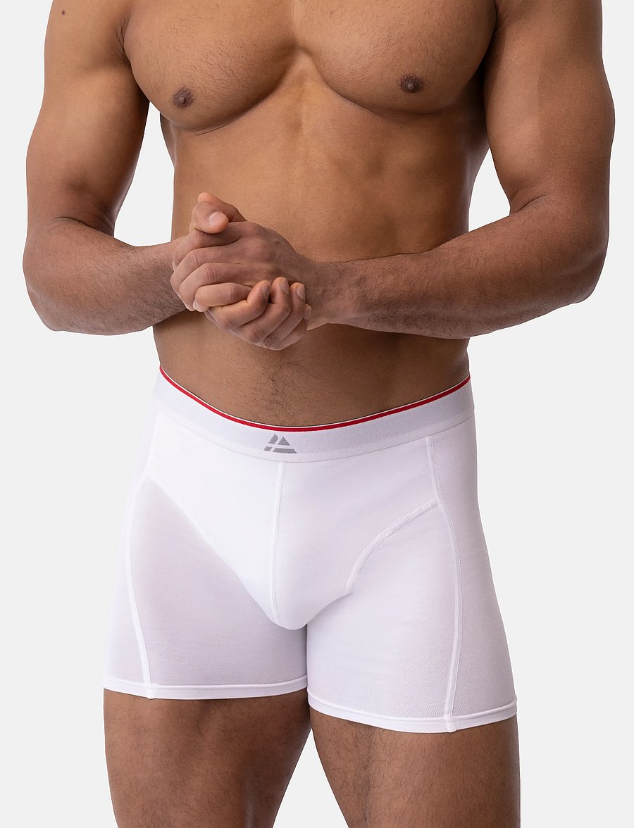 Danish Endurance - Bamboo Trunks (Men) 3-pack - bokserid - white - 4