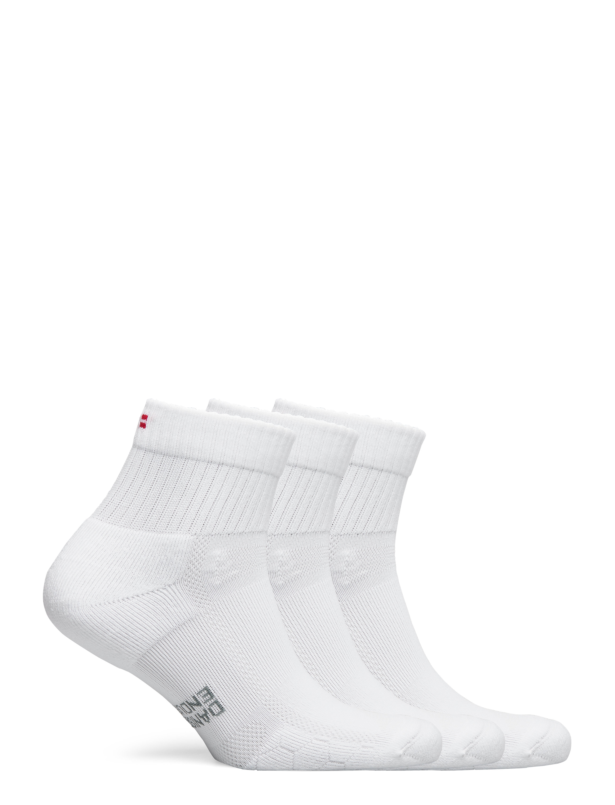 Danish Endurance - Long Distance Running Quarter Socks 3-pack - spordisokid - white - 4