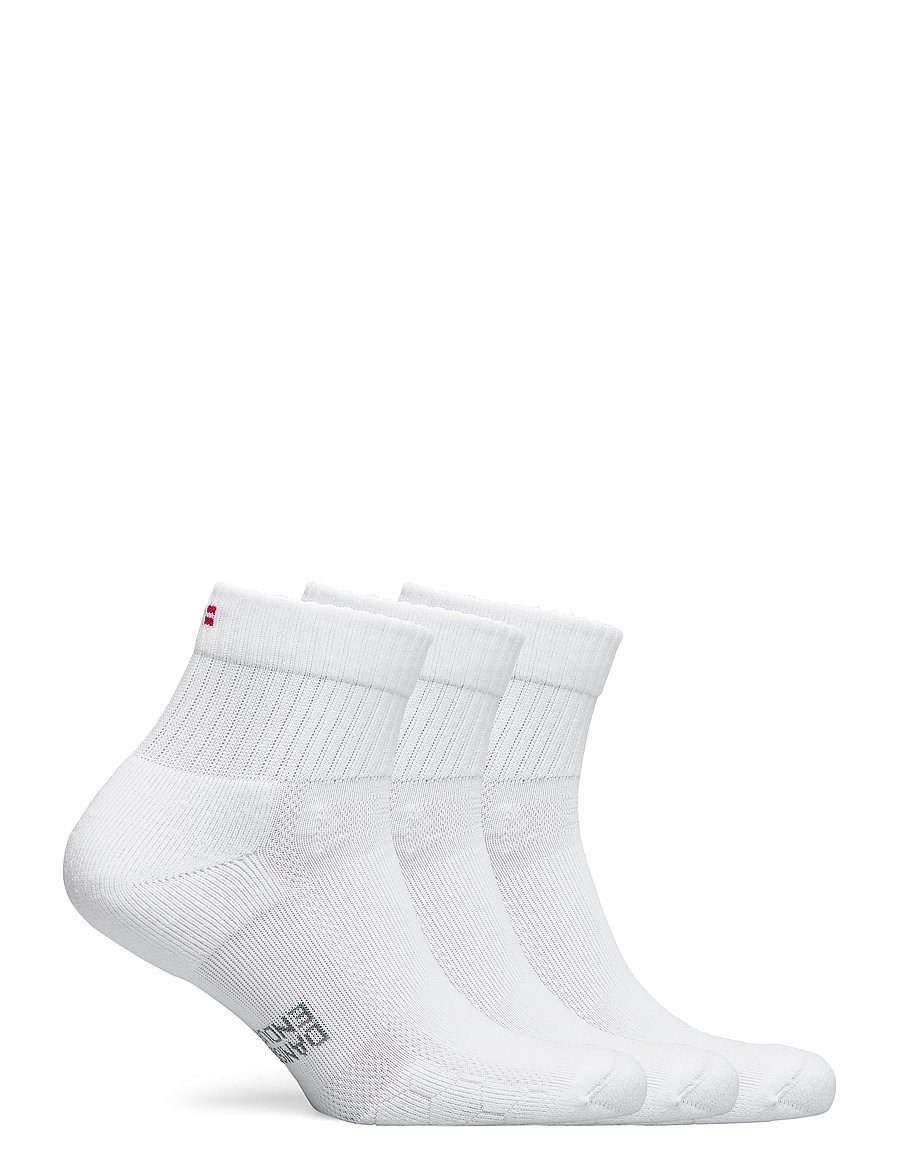 Danish Endurance - Long Distance Running Quarter Socks 3-pack - spordisokid - white - 4