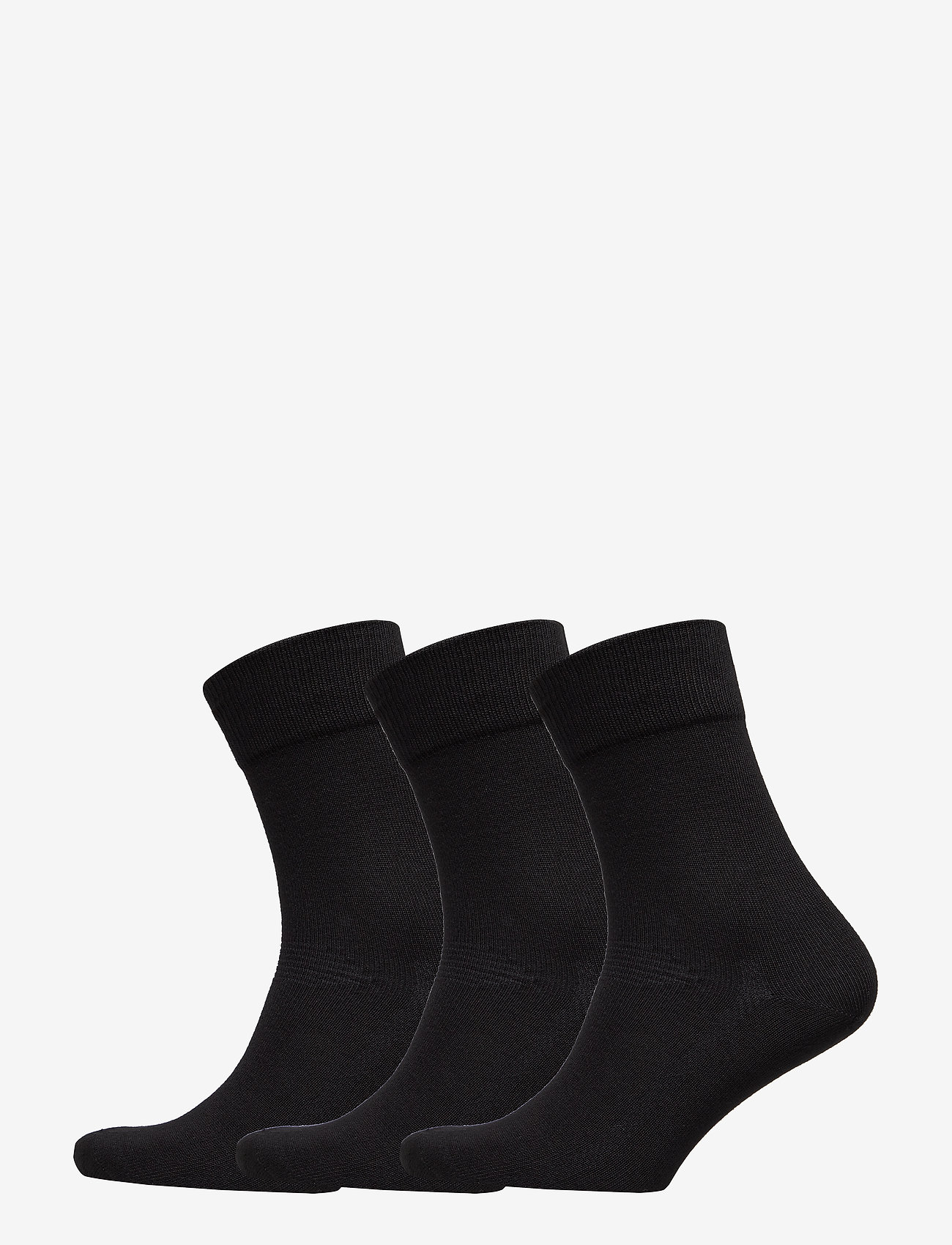 Danish Endurance - Bamboo Dress Socks 3-pack - najniższe ceny - black - 0