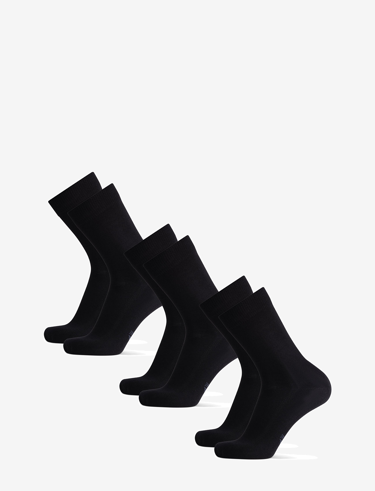 Danish Endurance - Bamboo Dress Socks 3-pack - sportsocken - black - 3