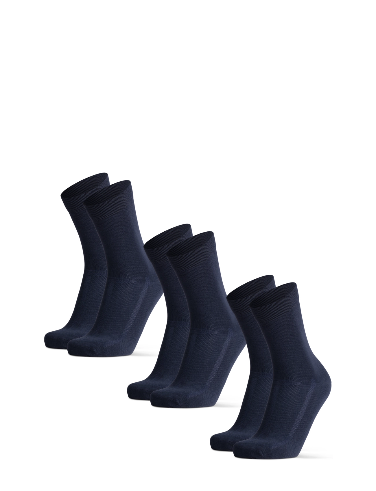 Danish Endurance Bamboo Crew Socks 3-pack - Danish Endurance - NAVY BLUE / blue