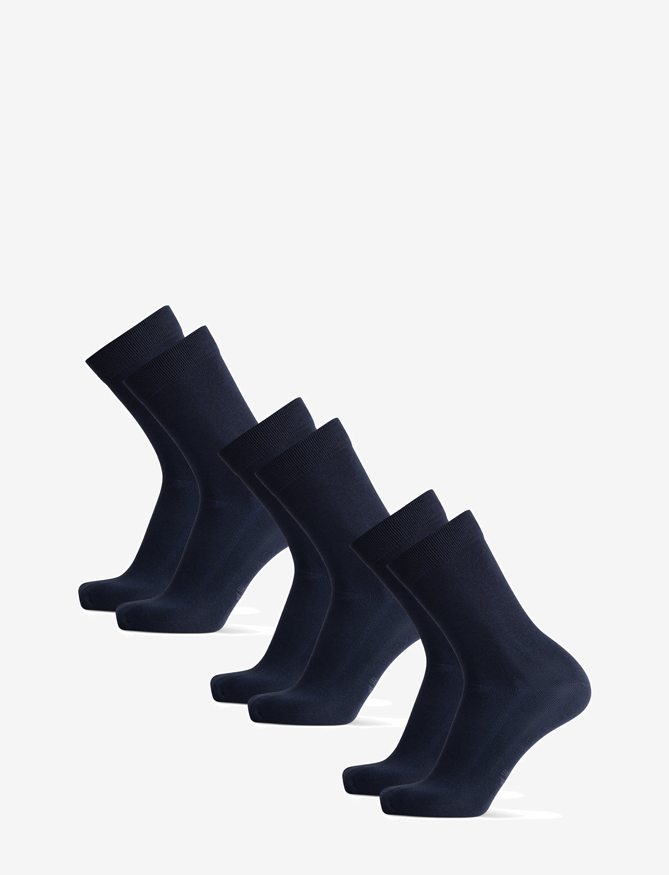 Danish Endurance - Bamboo Dress Socks 3-pack - sportsocken - navy blue - 3