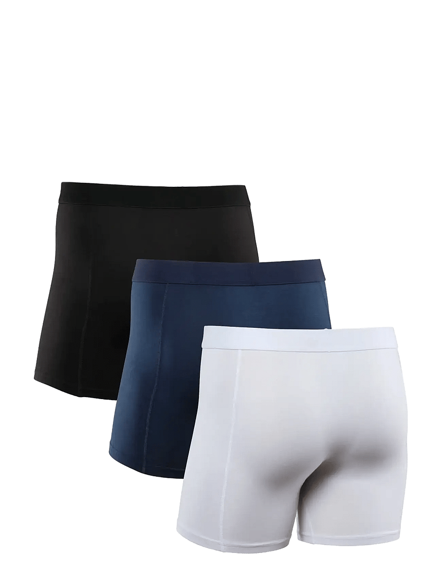 Danish Endurance - Organic Cotton Trunks (Men) 3-pack - bokserit - multicolor (1x black, 1x blue, 1x white) - 2
