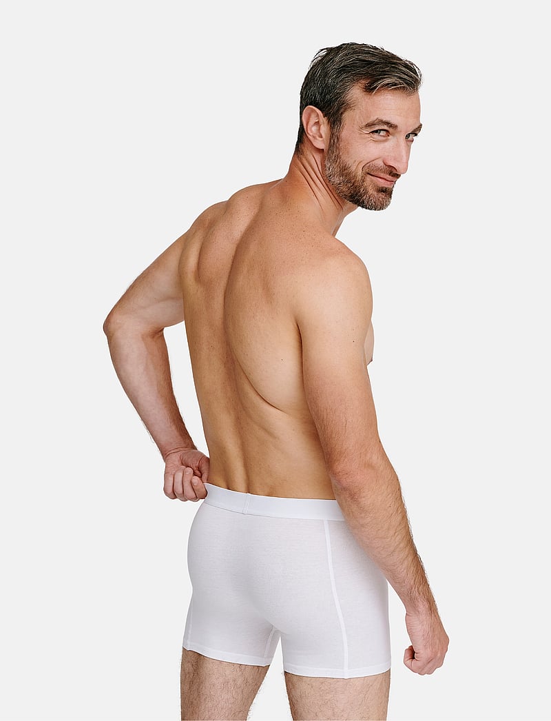 Danish Endurance - Men's Organic Trunks 3-pack - boxerkalsonger - multicolor (1x black, 1x blue, 1x white) - 3