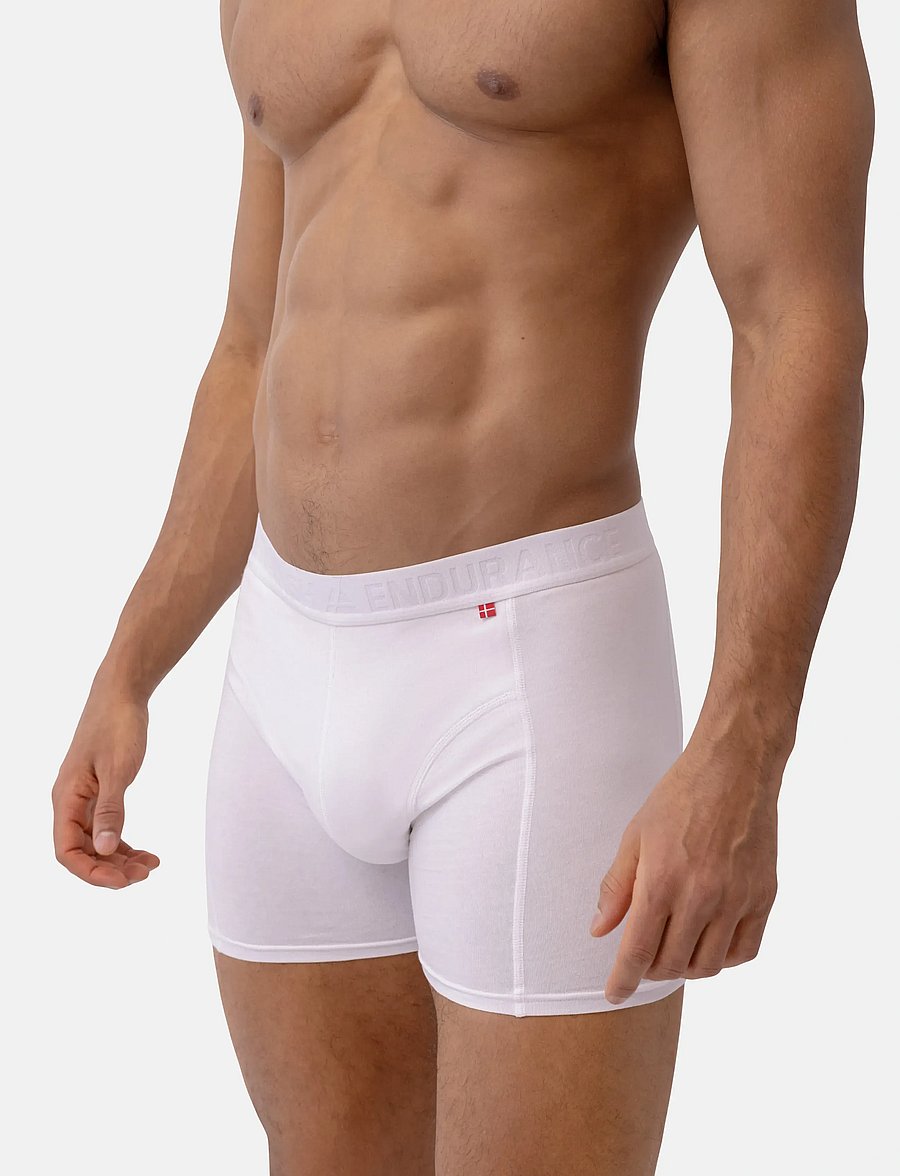 Danish Endurance - Organic Cotton Trunks (Men) 3-pack - bokserit - multicolor (1x black, 1x blue, 1x white) - 4