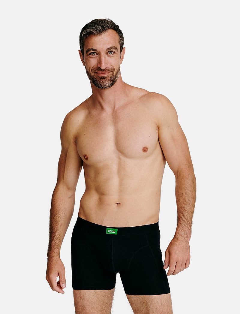 Danish Endurance - Men's Organic Trunks 3-pack - boxerkalsonger - black - 0
