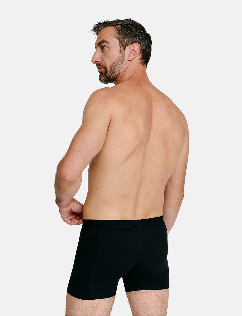 Danish Endurance - Men's Organic Trunks 3-pack - boxerkalsonger - black - 3