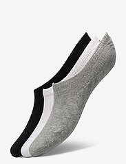 No-Show Cotton Socks 6-pack - MULTICOLOR (2X BLACK, 2X GREY, 2X WHITE)