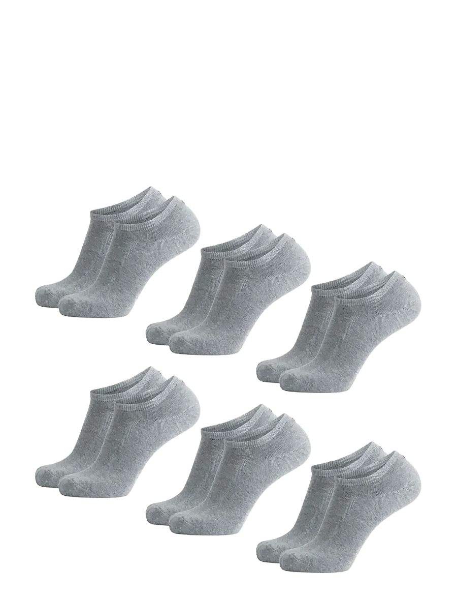 Danish Endurance - Cotton No-Show Socks 6-pack - spordisokid - grey - 3