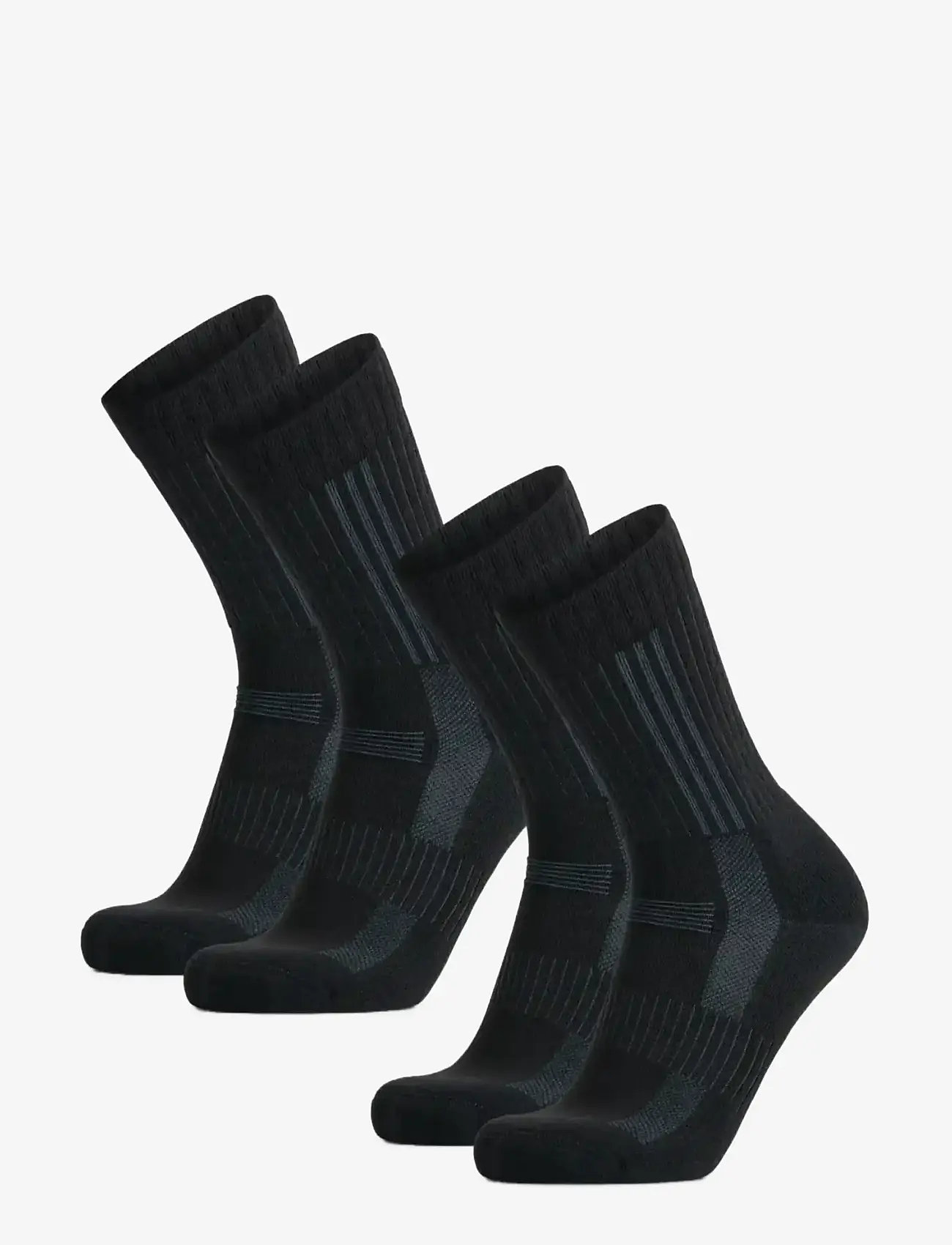 Danish Endurance - Premium Hiking Crew Socks 2-pack - sport socks - black - 1