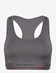 Danish Endurance - Women's Sports Bralette 1-pack - medium support - grey - 1