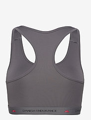 Danish Endurance - Women's Sports Bralette 1-pack - medium support - grey - 2