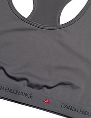 Danish Endurance - Women's Sports Bralette 1-pack - sport bras: medium - grey - 5