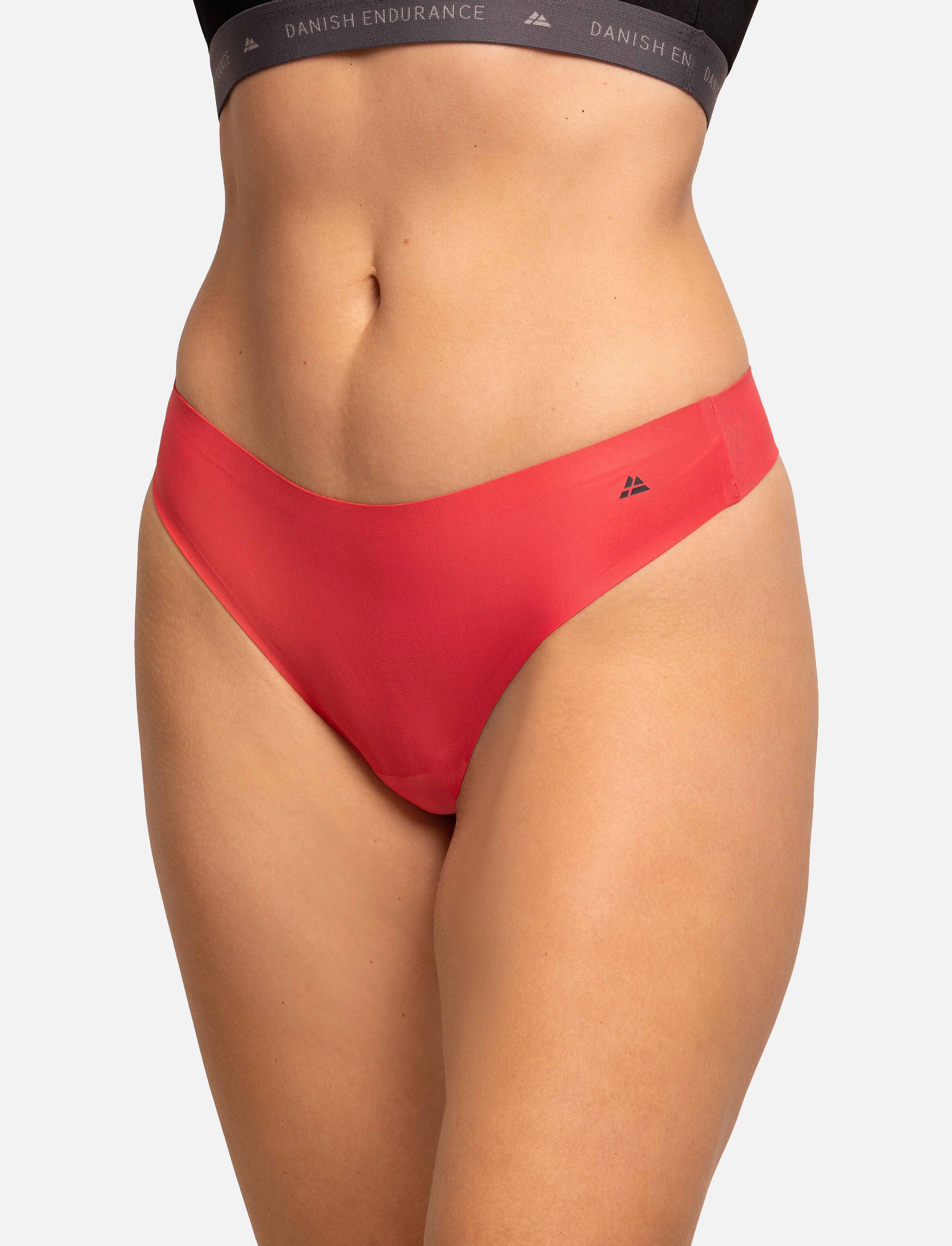 Danish Endurance Invisible Thong (Women) 3-Pack, XL, Panties, Mehrfarbig/gemustert - Thong, Frauen