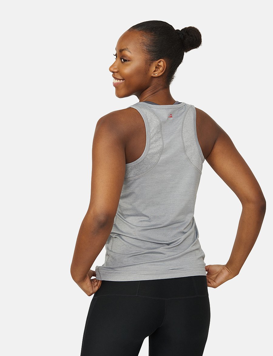 Danish Endurance - Sustain Sports Tank Top (Women) 1-pack - tank tops - grey - 3