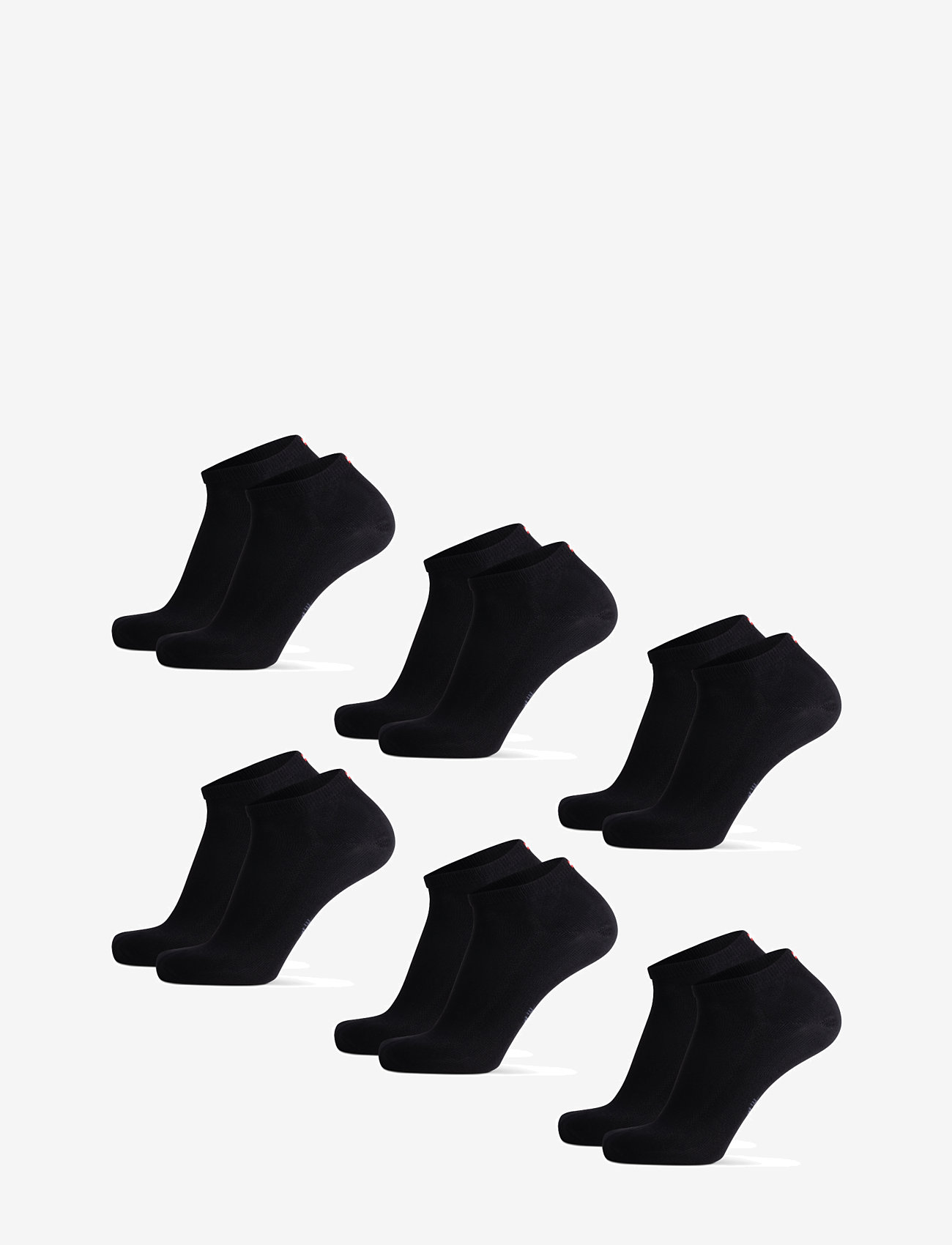 Danish Endurance - Bamboo Low-Cut Socks 6-pack - sportsocken - black - 3