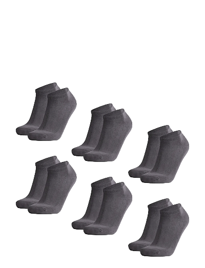 Danish Endurance Bamboo Low-Cut Socks 6-pack - Tøj - GREY / grey