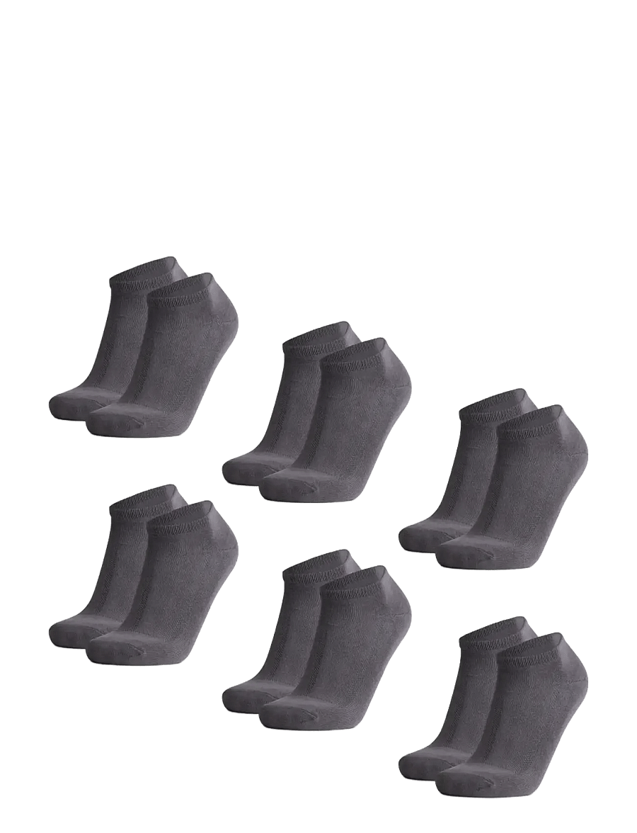 Danish Endurance - Bamboo Low-Cut Socks 6-pack - sportstrømper - grey - 1