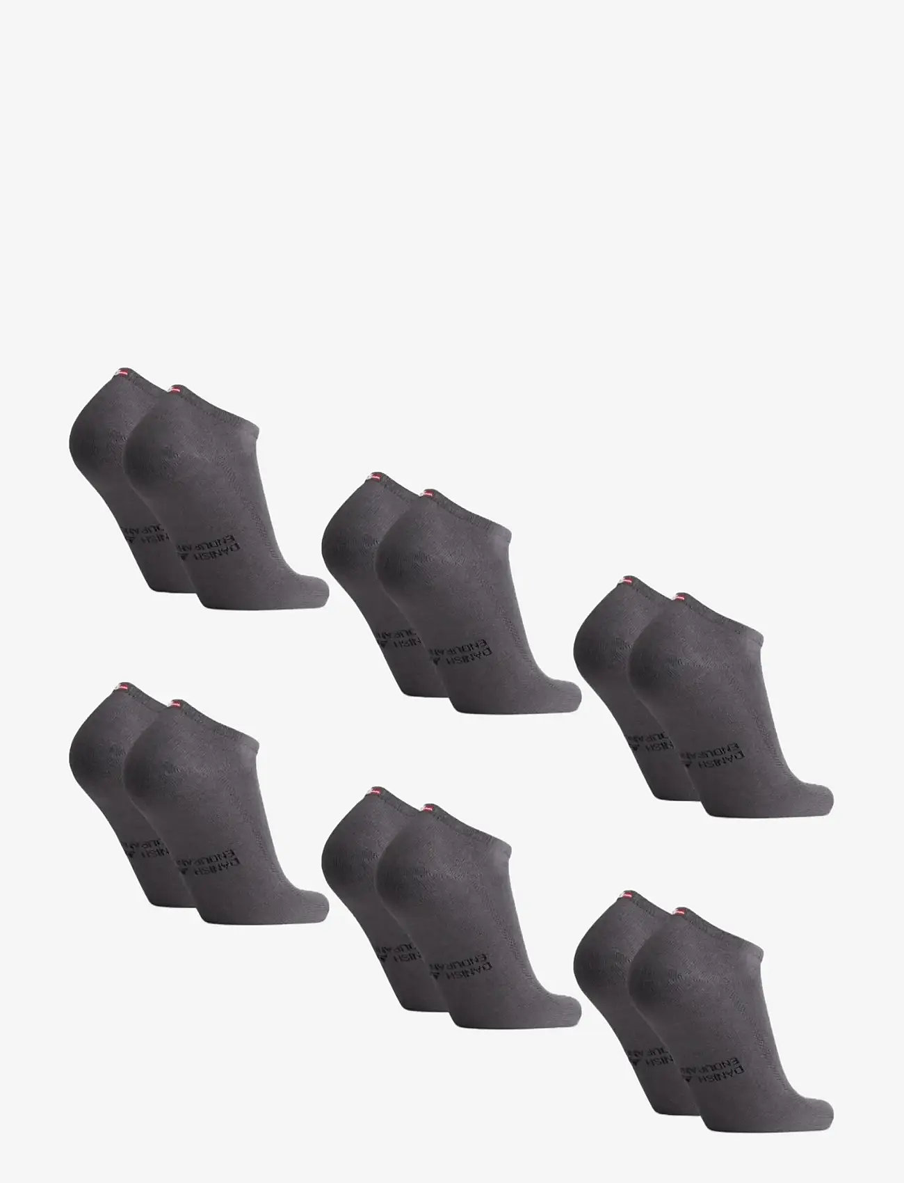 Danish Endurance - Bamboo Low-Cut Socks 6-pack - sportsocken - grey - 2