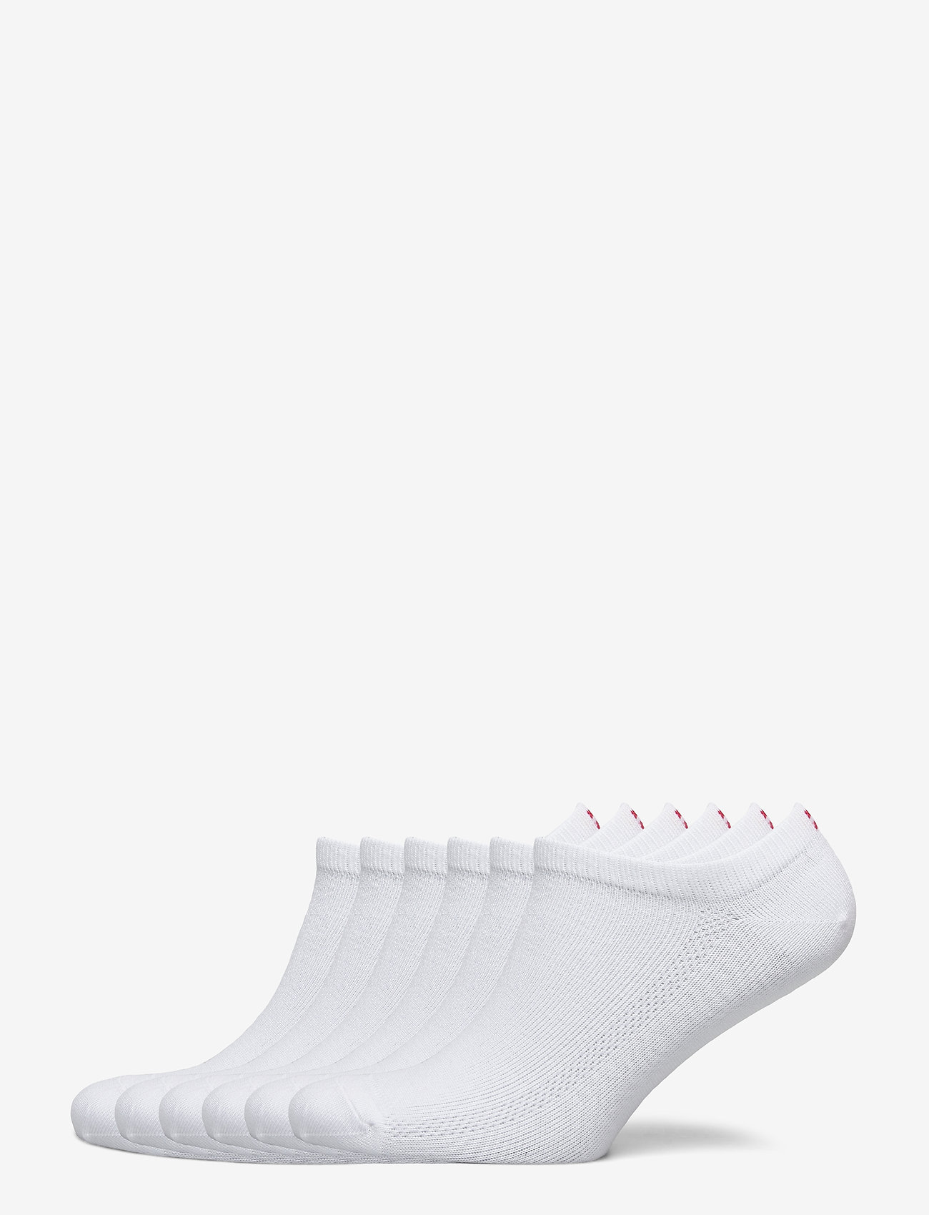 Danish Endurance - Low-Cut Bamboo Dress Socks 6-pack - madalaimad hinnad - white - 0