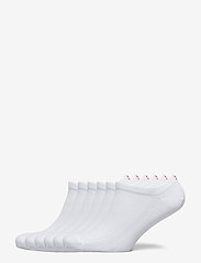 Danish Endurance - Low-Cut Bamboo Dress Socks 6-pack - zemākās cenas - white - 0