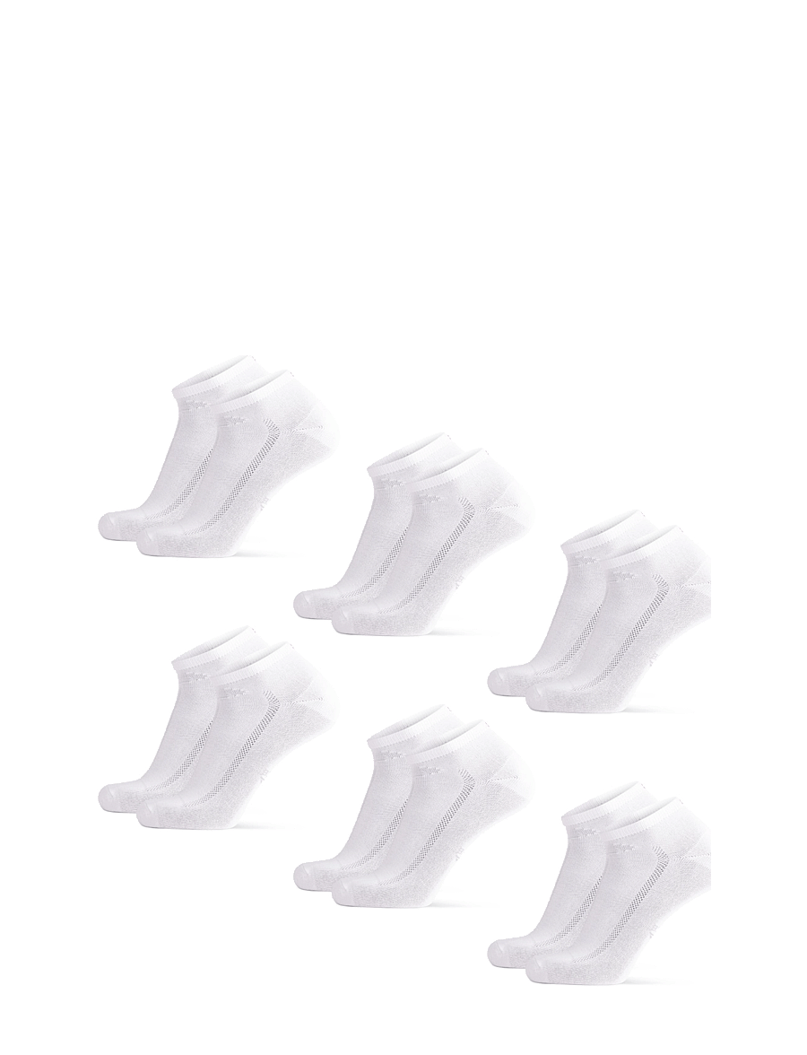 Danish Endurance - Bamboo Low-Cut Socks 6-pack - strümpfe - white - 3