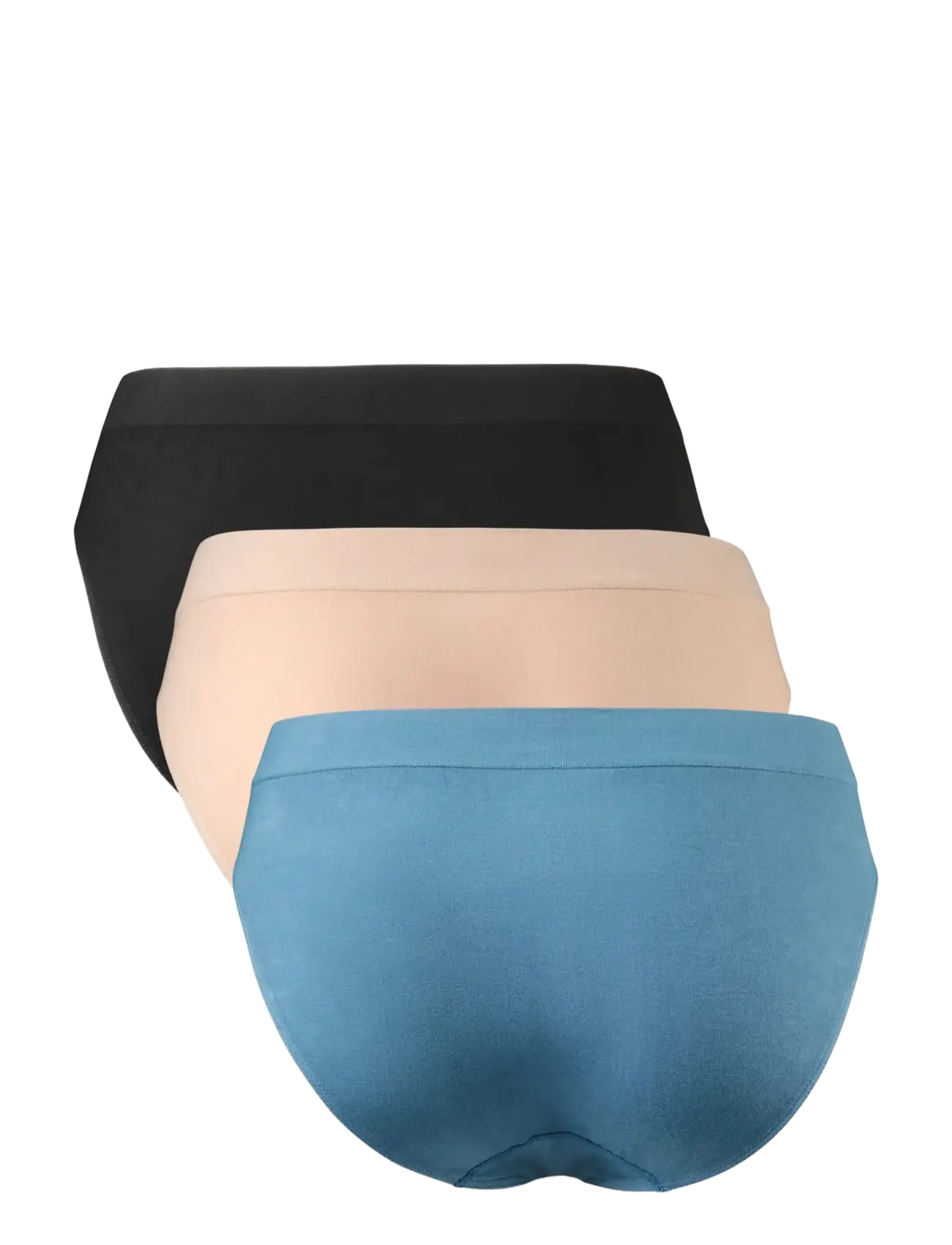 Danish Endurance - Bamboo Bikini (Women) 3-pack - unterwäsche & socken - multicolor (1x black, 1x lyon's blue, 1x nude beige) - 2