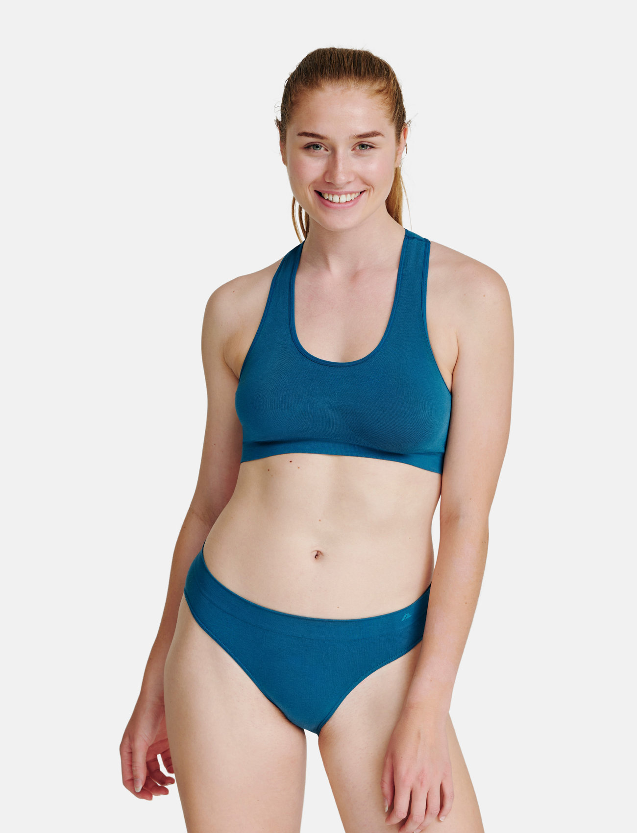 Danish Endurance - Women's Bamboo Bikini - die niedrigsten preise - multicolor (1x black, 1x lyon's blue, 1x nude beige) - 1