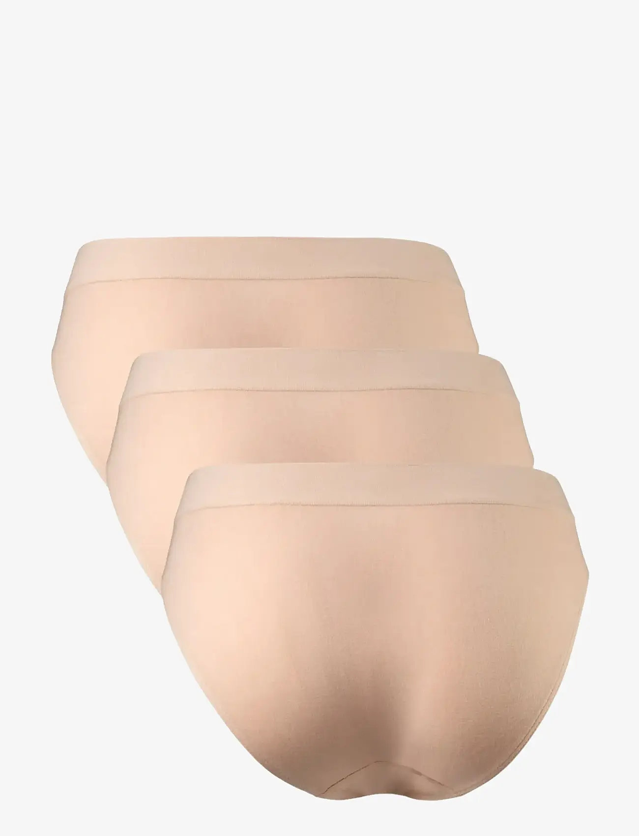 Danish Endurance - Bamboo Bikini (Women) 3-pack - aluspesu - beige - 2