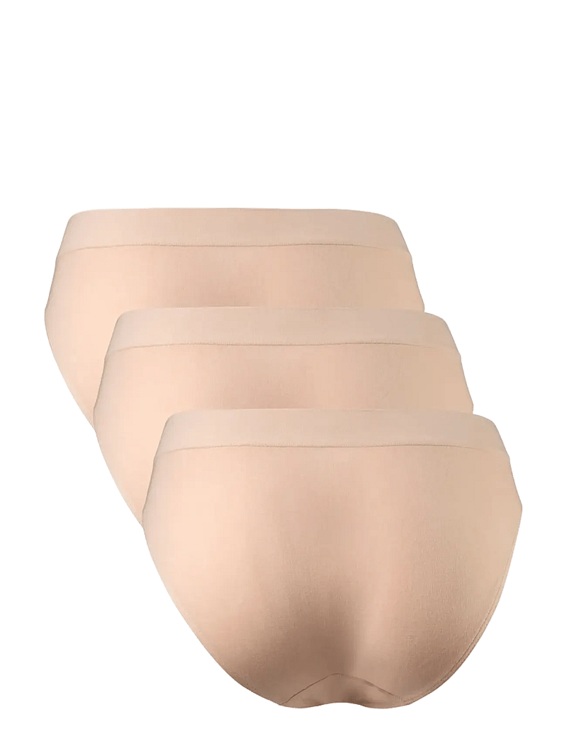 Danish Endurance - Bamboo Bikini (Women) 3-pack - underwear - beige - 2