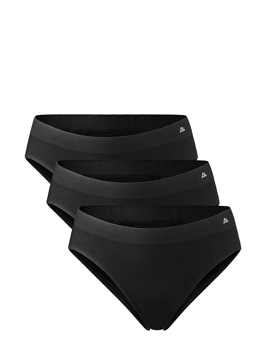 Danish Endurance - Bamboo Bikini (Women) 3-pack - undertøy og sokker - black - 1