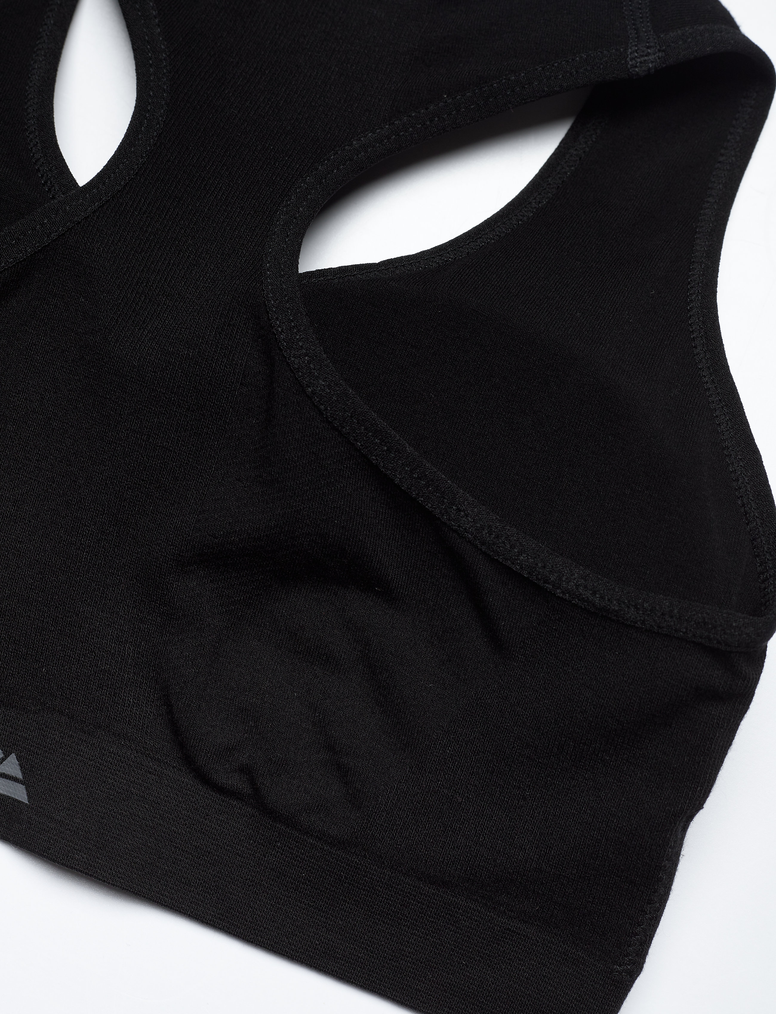 Danish Endurance - Bamboo Bralette (Women) 1-pack - zems atbalsts - black - 5