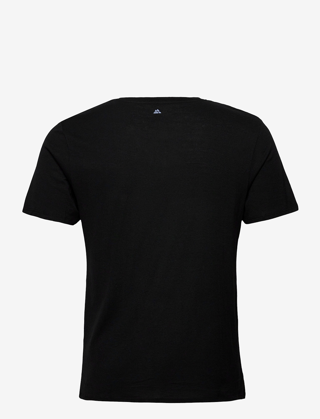 Danish Endurance - Men's Modal Crew Neck T-Shirt 1-pack - zemākās cenas - jet black - 1