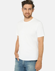 Danish Endurance - Men's Modal Crew Neck T-Shirt 1-pack - topit & t-paidat - pure white - 0