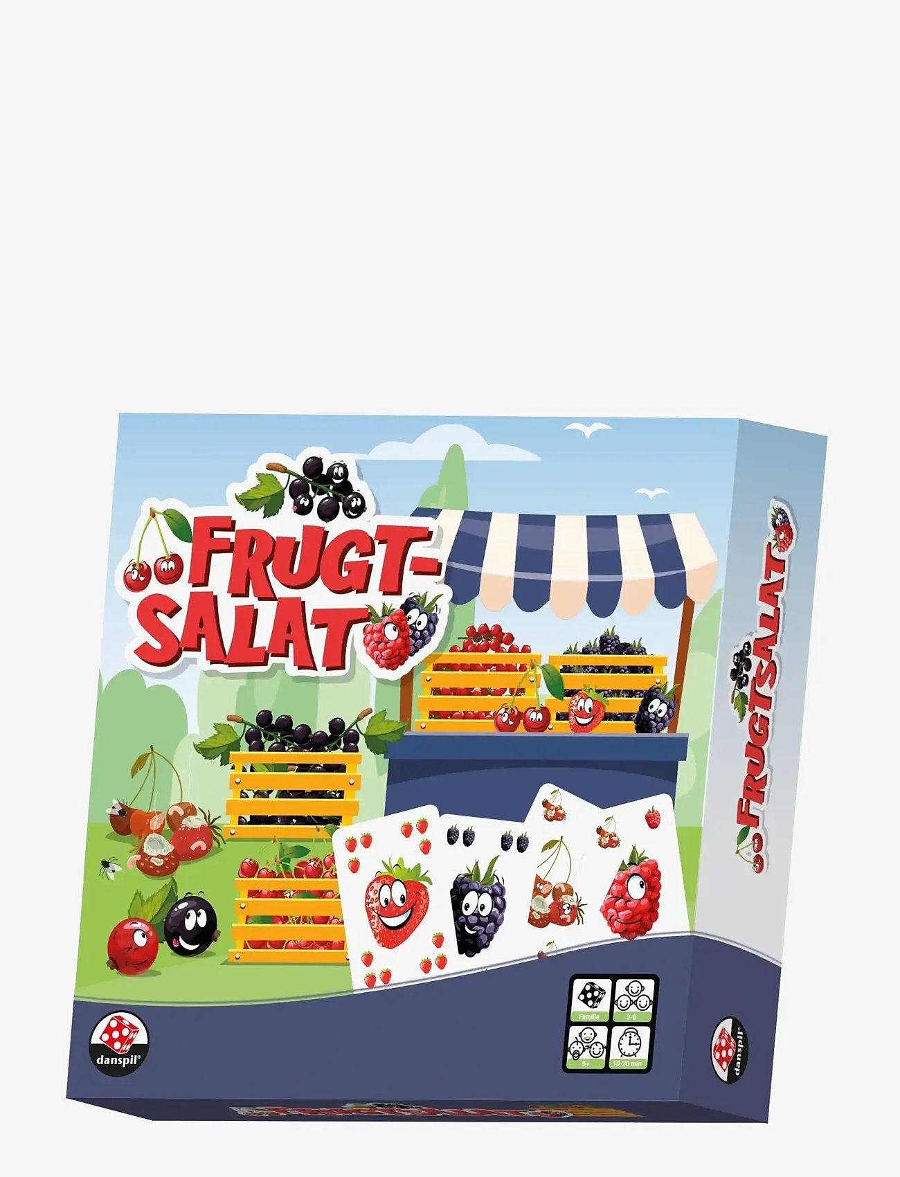 Danspil - Frugtsalat - brädspel - multi coloured - 0