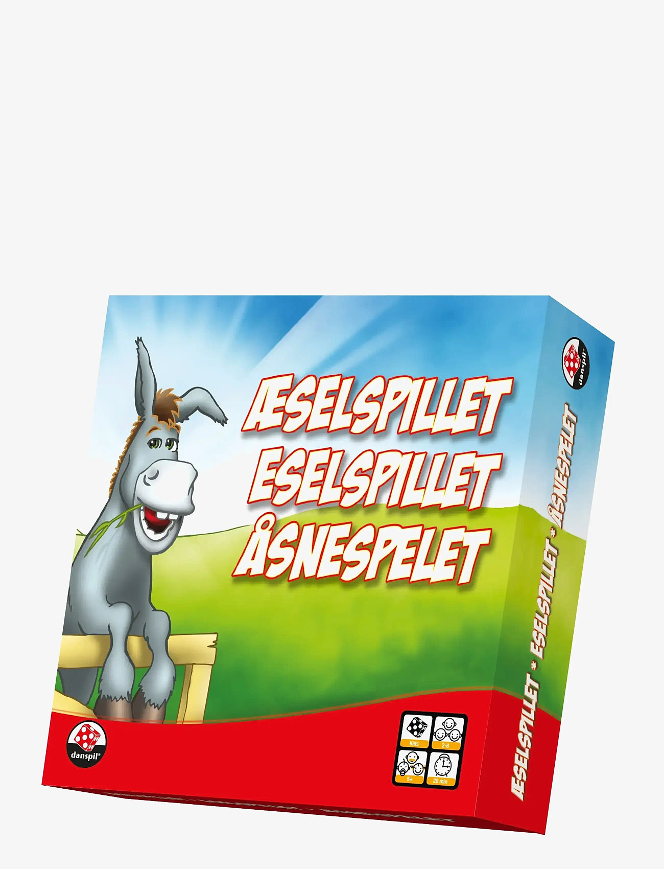Danspil - Æselspillet - brädspel - multi coloured - 0
