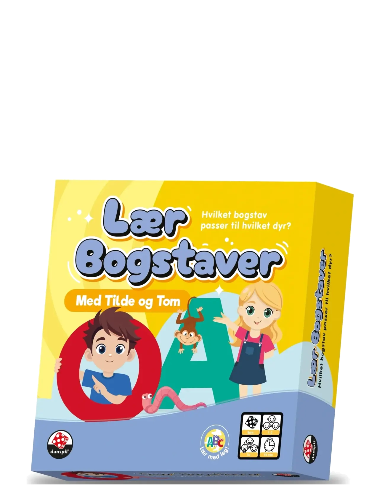 Danspil Lær Bogstaver, One Size, Yellow, Spil > Pædagogiske Spil, Børn