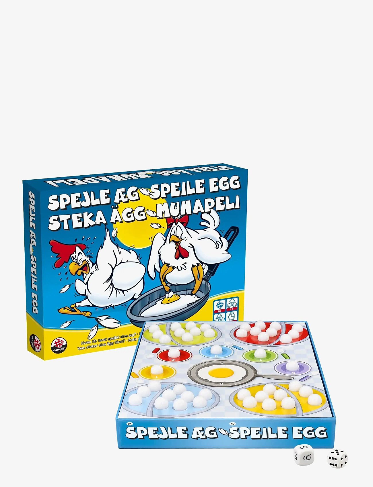 Danspil - Spejleæg - brädspel - multi coloured - 1