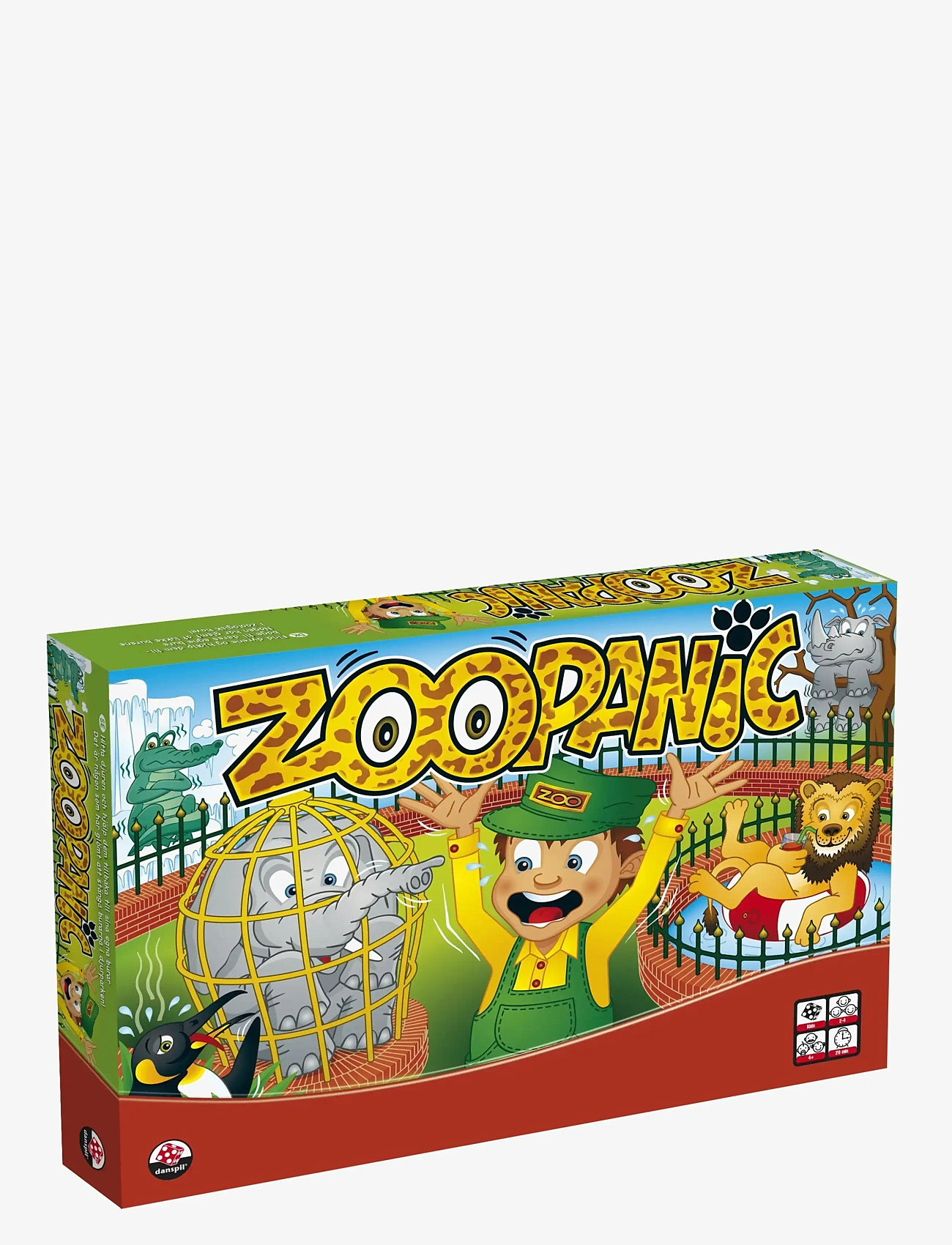 Danspil - Zoopanic - lautapelit - multi coloured - 0