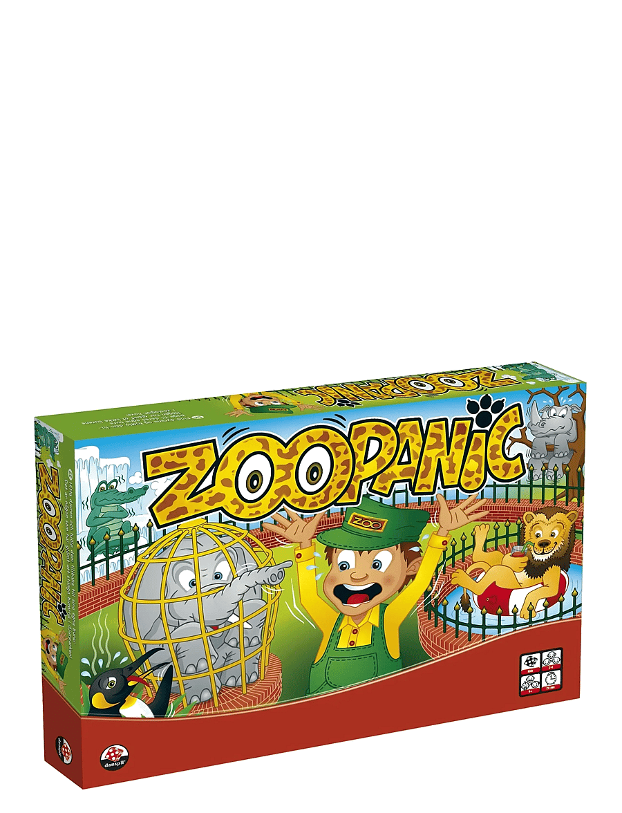Danspil - Zoopanic - lautapelit - multi coloured - 0