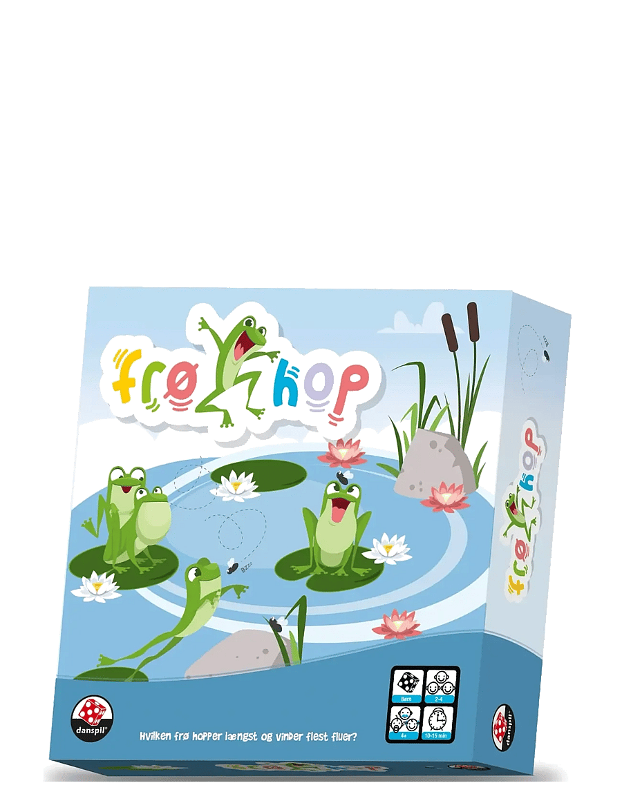 Danspil - Frøhop - brætspil - multi coloured - 0