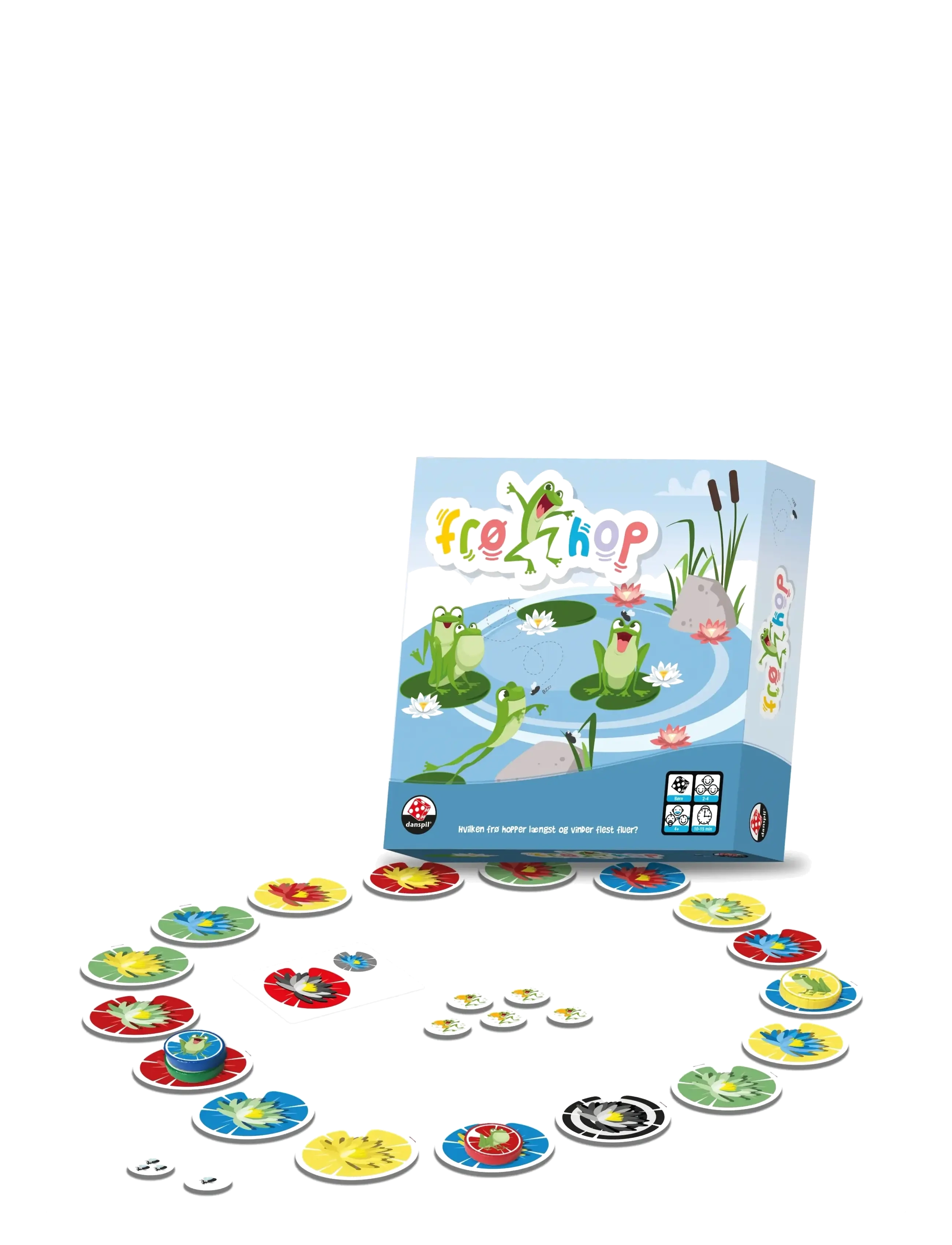 Danspil - Frøhop - brädspel - multi coloured - 1
