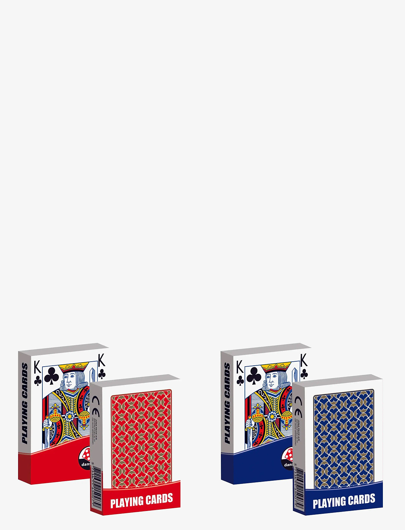 Danspil - Spillekort i display - kortspil - multi coloured - 0