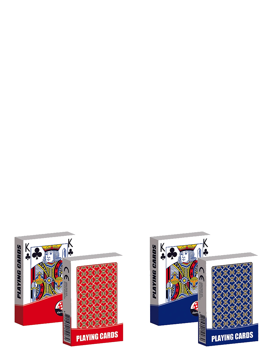 Danspil - Spillekort i display - kortspel - multi coloured - 0