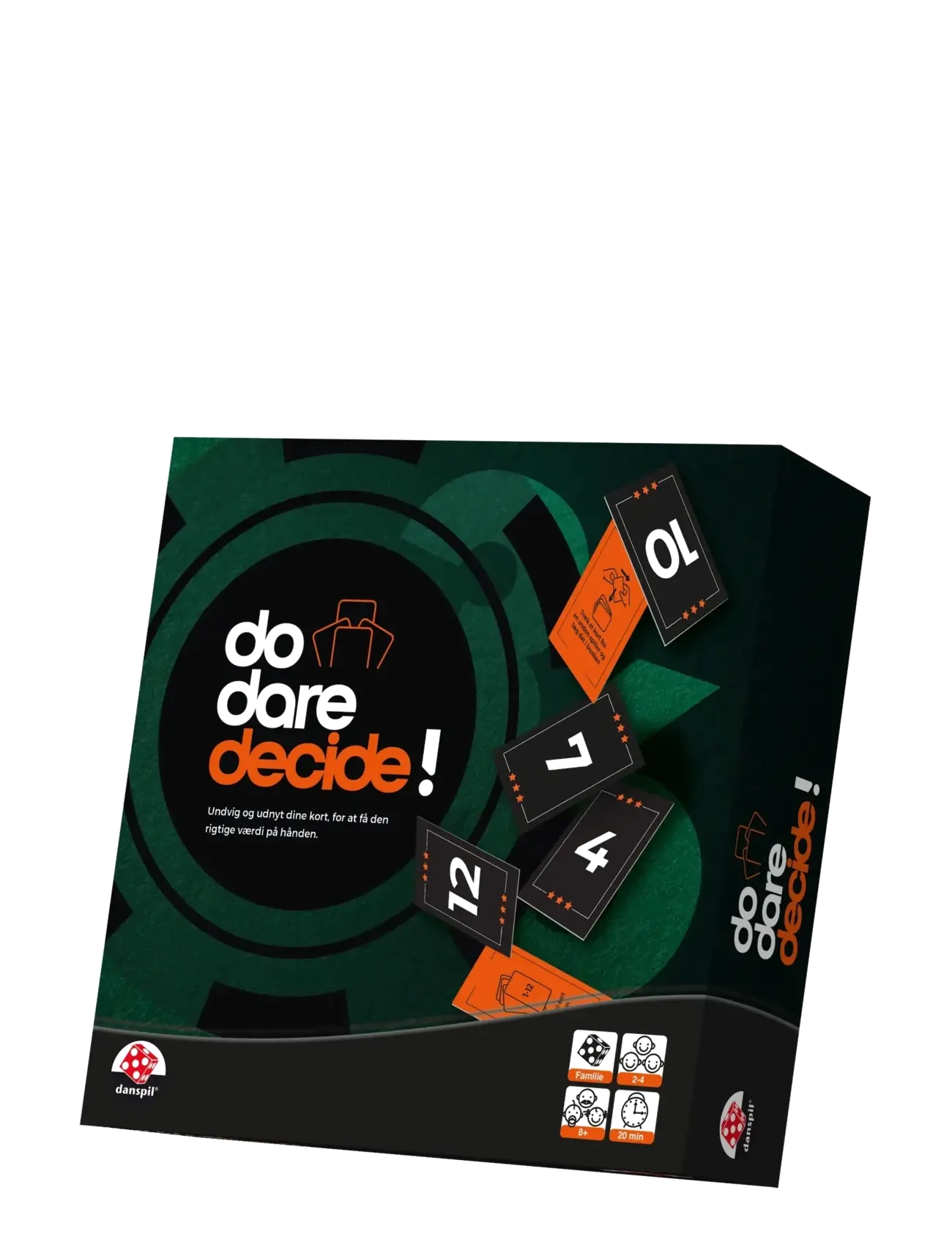 Danspil Dare Do Decide!, Board Spil, Sort, Str: ONE SIZE